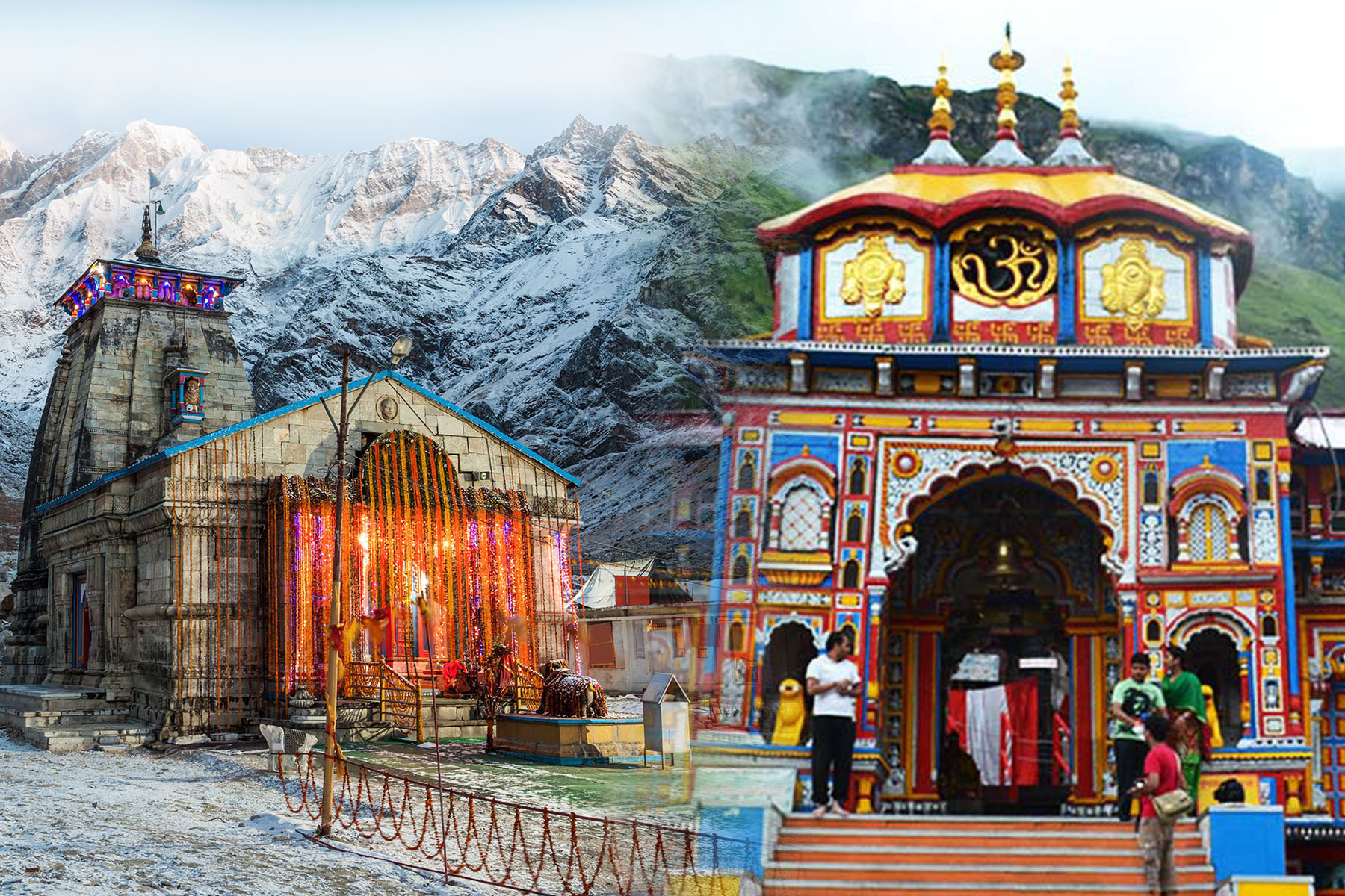 haridwar to kedarnath badrinath tour package